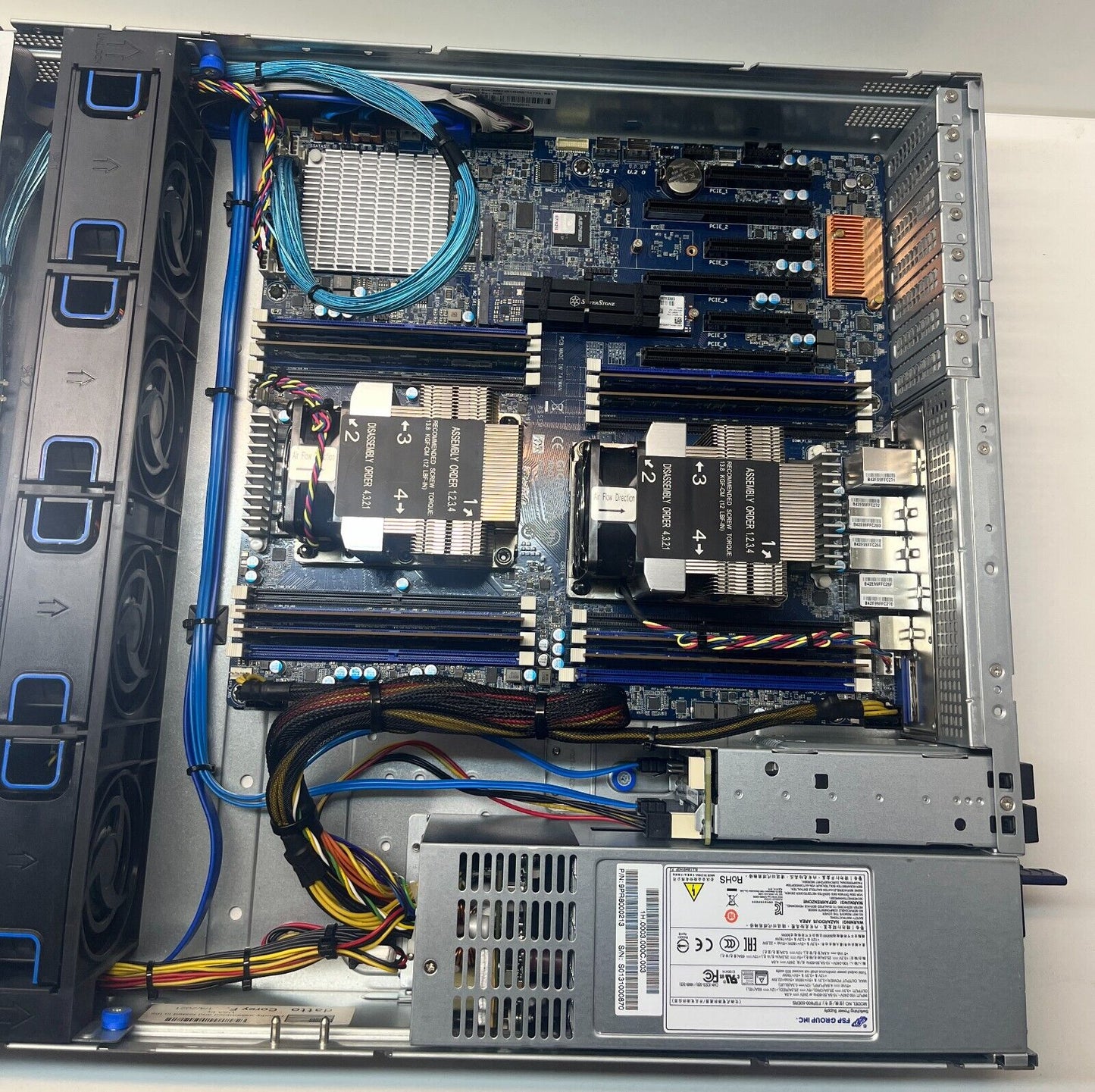Datto S4E24 Blade 2U - Dual Intel Xeon CPU - 64GB RAM - 6x 8TB HDD (RAID 6)